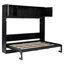 Lit escamotable avec armoires de rangement-1948207191