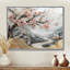 Marbre cerisiers en fleurs, poésie des pétales IV - art mural cerisier en fleurs-1027103643-1027103621-1027103642