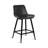 Cannell Upholstered Counter Stool with Metal Frame-857079435