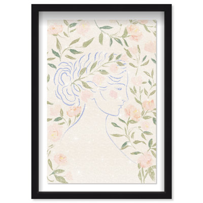 Blooming Hera Print by Oliver Gal