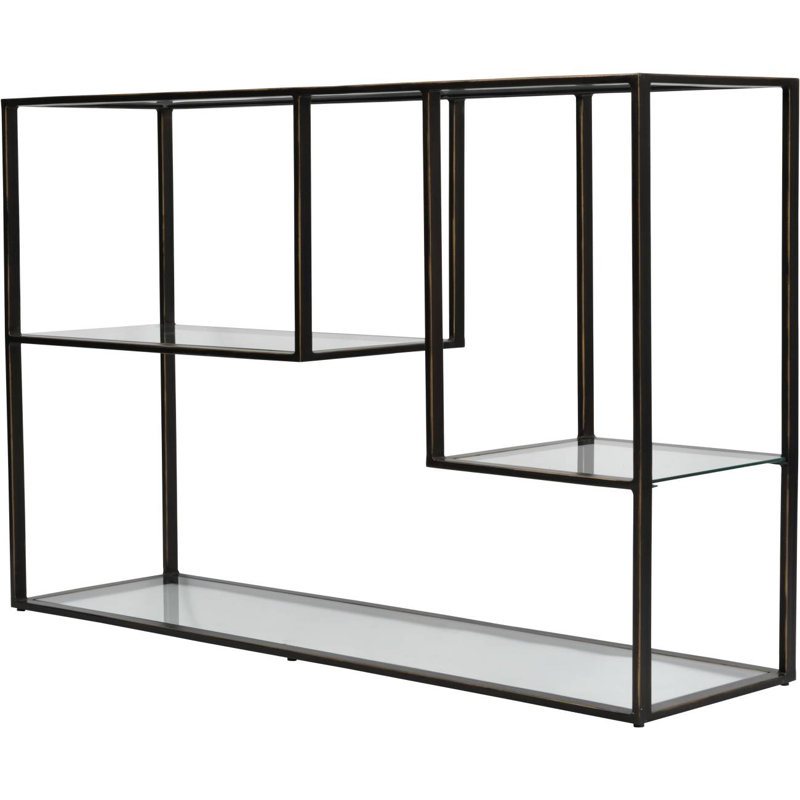 Barthol 123cm Glass Top Console Table
