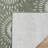 Paseo Tiaret All-Weather Flatweave Indoor/Outdoor Area Rug, Olive Green Cream Tribal Sunburst – Patio, Deck, Porch & Poolside-98330972