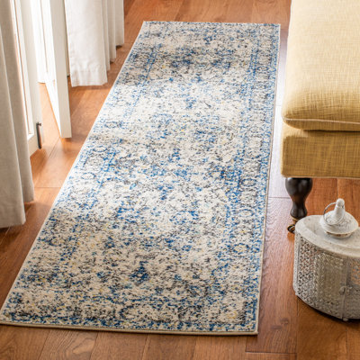 Christa Oriental Gray/Ivory Area Rug