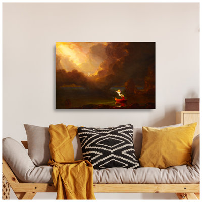 «The Voyage of Life: Old Age» par Thomas Cole, reproductions d'art classiques du monde, estampe numérique sur toile, 45 x 30 x 1,5 po