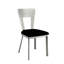 Chaise de salle à manger en métal 2 pièces Contemporary