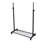 Raidyn 33'' Metal Rolling Clothing Rack