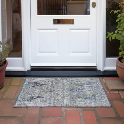 Tapis intérieur / extérieur lavable à la machine Xhevrie