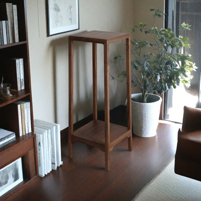 Solid Wood Plant Stand: Traditional Mortise