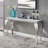 Mehseti 57.5'' Glass Top Console Table-87379316