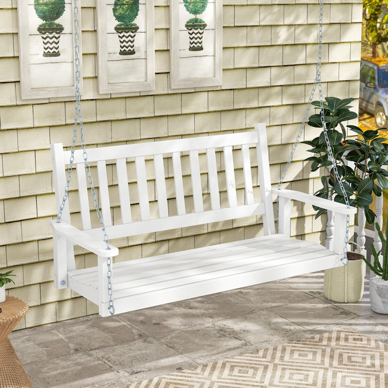 Sluss Porch Swing, 136 cm, White
