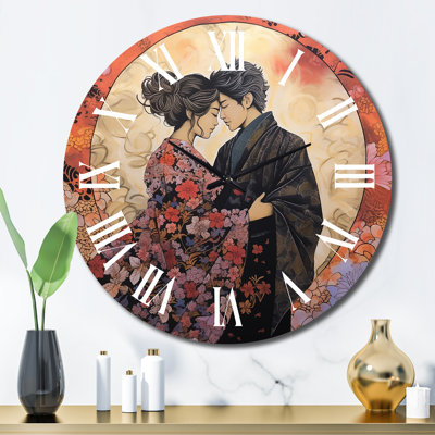 Horloge murale japonaise