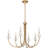 Moulden Bronze Gold Chandelier-3507649-3507678