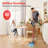 Cordless Vacuum Cleaner,250W/25Kpa Stick Vacuum Cleaners 40 Mins Max Runtime LED Headlights with Charging Dock,Self-Standing Handheld Vacuum with Touch Display,Vacuum Cleaner for Carpet Hard Floor Pet Hair