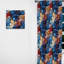 Moody Mosaic Ii Moody Patterns - Rideau de marbre abstrait - Velours obscurcissant - 1 panneau-107575112