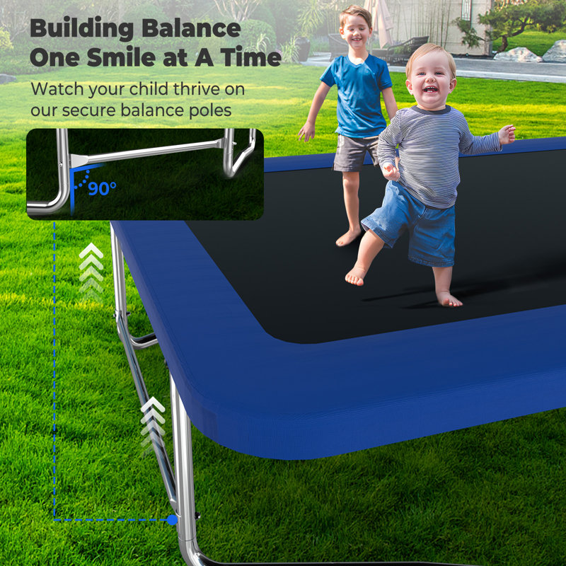 Trampoline Sapphome, Bleu