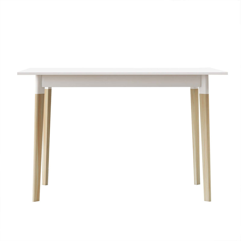 Erald Solid Wood Base Dining Table