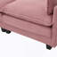 Canapé modulaire surdimensionné de 102 pouces à 4 places avec repose-pieds mobile, canapé convertible en L en velours côtelé pour le salon et le bureau-1764904780