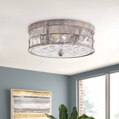 Plafonnier réglable en fer 2 lumières