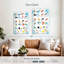 Carte de l'alphabet Ashelle Sea Life-108355094