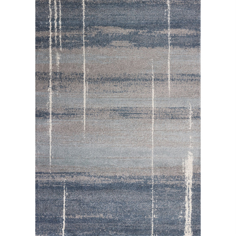 Criswell Abstract Indoor Rug, Rectangle 3'3" x 5'3"