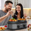 Sunvivi Dual Slow Cooker, 2x1.25Qt-102150825
