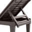 Ensemble 2 pièces de chaises longues d'extérieur avec dossier réglable pour patio, piscine ou plage-278465494