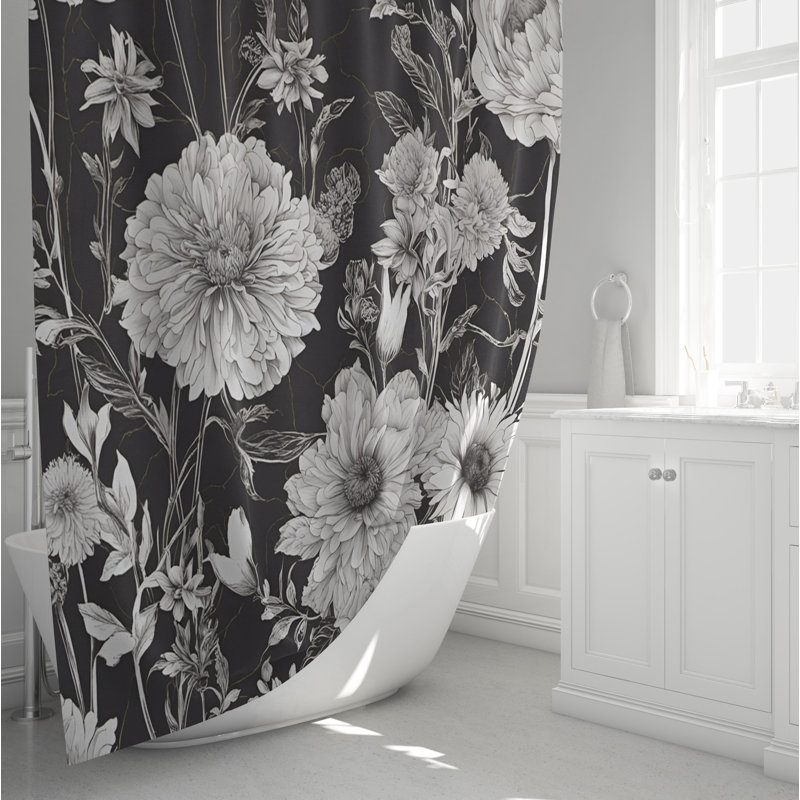 Rideau de douche Aldred, H 72 po x l 70 po