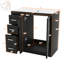 Meuble-lavabo 36 po avec lavabo en céramique-843387089