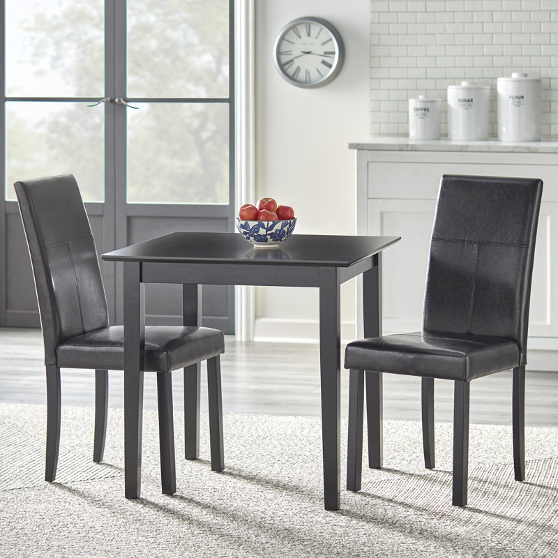 Nalini 2 - Person Solid Wood Solid Wood Top Four Leg Dining Set