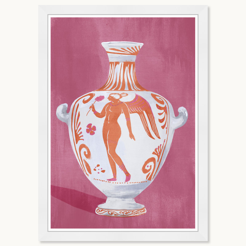 Elegance in Style, White Framed