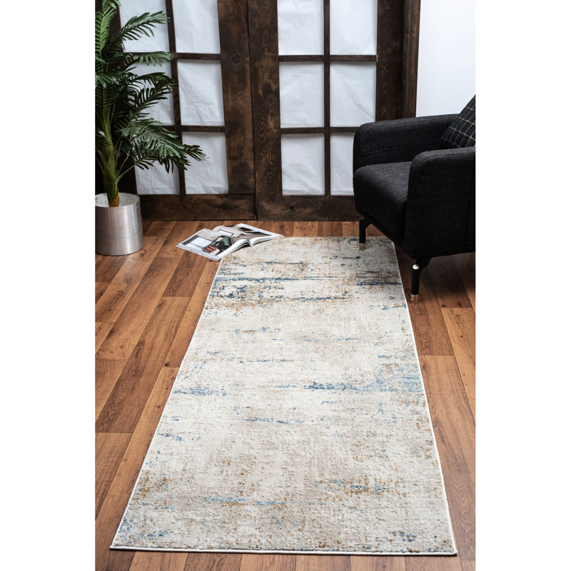 2 Ft. 7 In. Area Rug - Elegance Beige, , Stain , For Conservatories In Home Offices, Runner 2'7" x 7'5"