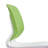 4-Piece Set Modern Stackable Chair, White And Green Color Combination, Polypropylene Seats And Fiberglass Reinforced Backs, Dimensions 18.9 X 19.7 X 34.45 Inches-1898613214