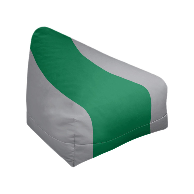 Sac de pois classique, H 30 po x l 27 po x P 27 po, Gris froid / vert