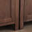Nordic style solid wood bookcase