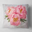 Peony Flowers on White Floor - Floral Printed Pillow-29960853-29963063