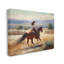 «Galloper Cowgirl Landscape» par Ramona Murdock, reproduction d'art sur toile-97262453-97262449