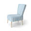Chaise rembourrée rayée - lignes bleues et blanches Glacier-1798668740