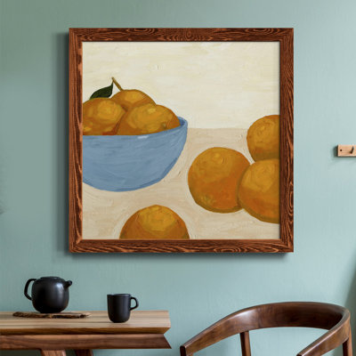 Mandarins I - art mural encadré sur toile
