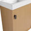 Meuble-lavabo simple autoportant de 18 po avec plateau entièrement assemblé, durable et élégant pour les salles de bain modernes-118401268