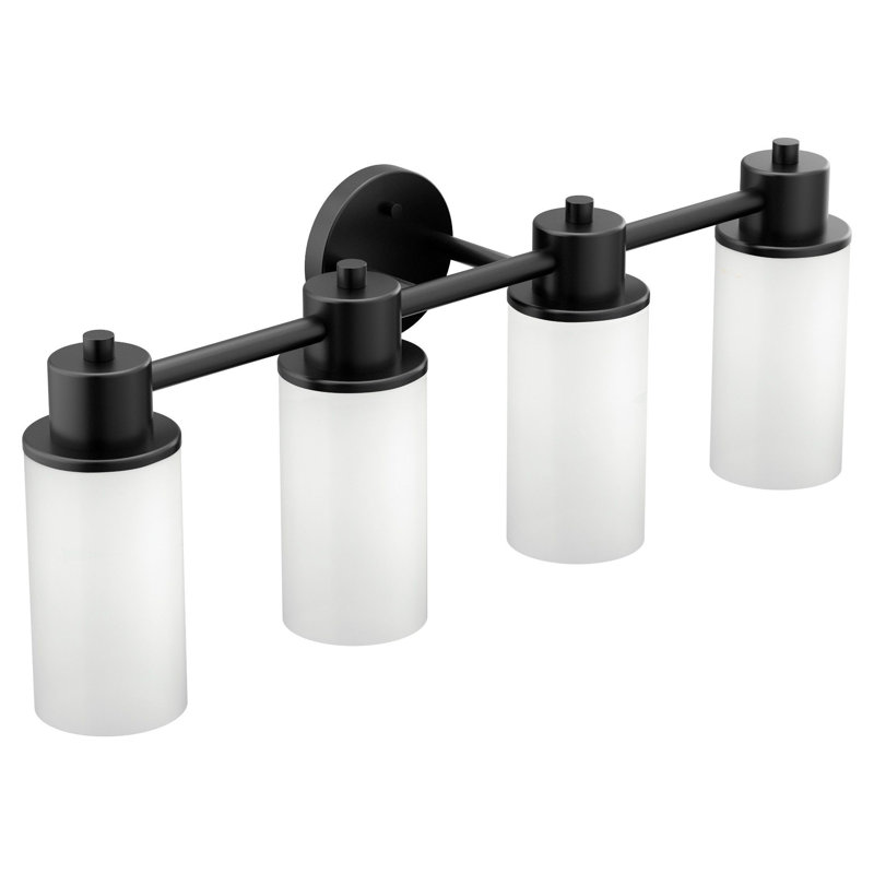 Iso 4-Light Vanity Light, Matte Black