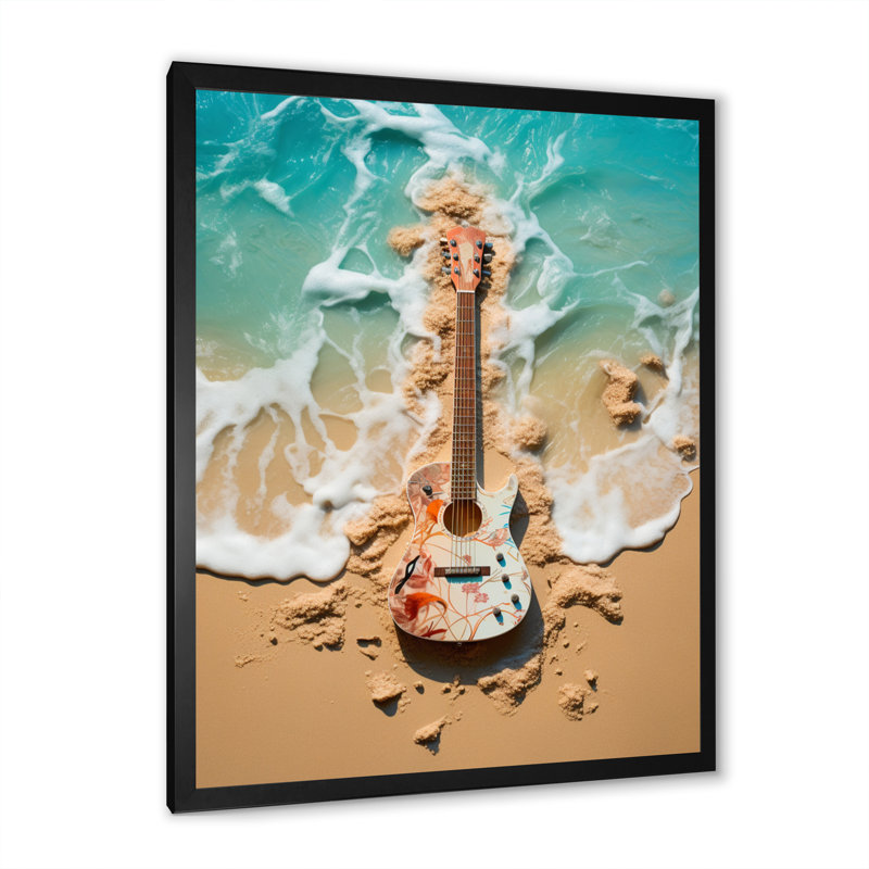 Nautique et plage, reproductions d'art mural, Cadre photo noir, H 32 po x l 16 po x P 1 po