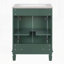 Meuble-lavabo 24 po avec lavabo supérieur, armoire de rangement moderne avec 2 portes à fermeture douce et tablette réglable-226641205