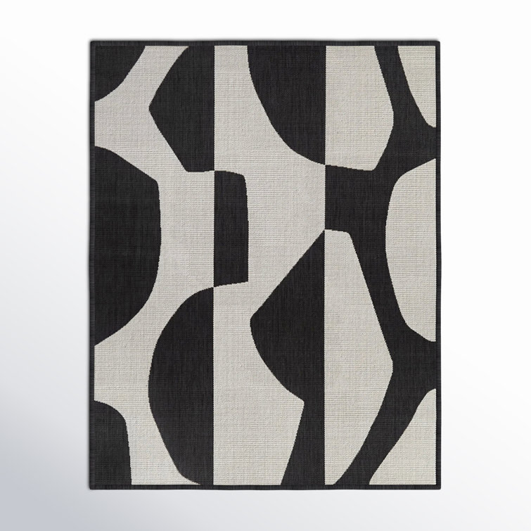 Emmie Charcoal Indoor/Outdoor Rug
