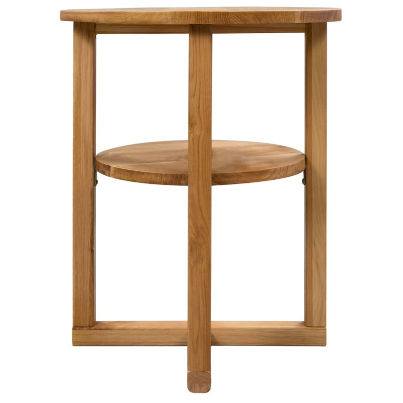 Dimartino Solid Wood Cross Legs End Table