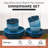 Siterra 16 Piece Dinnerware Set, Service for 4
