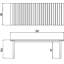 Sammen Outdoor Teak Garden Table