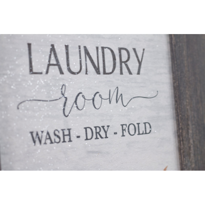 "Laundry Room Wash"