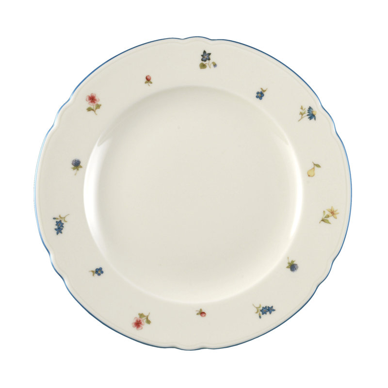 12 Piece Porcelain Dinnerware Set - Service for 6