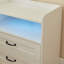 65cm W Manufactured Wood Bedside Table