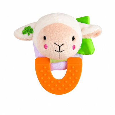 Anneau de dentition pour bébé Wristy Buddy - agneau